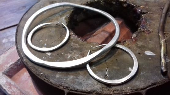 beaten bangle